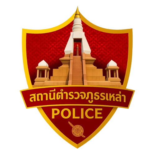 สถานีตำรวจภูธรเหล่า logo